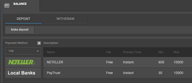 ฝากเงินBet2U